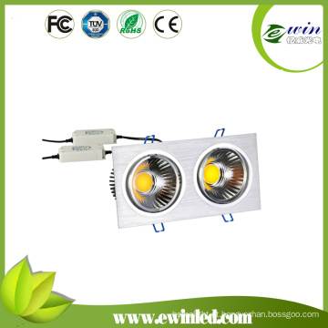 3 anos de garantia 20W COB branco quente LED Downlights